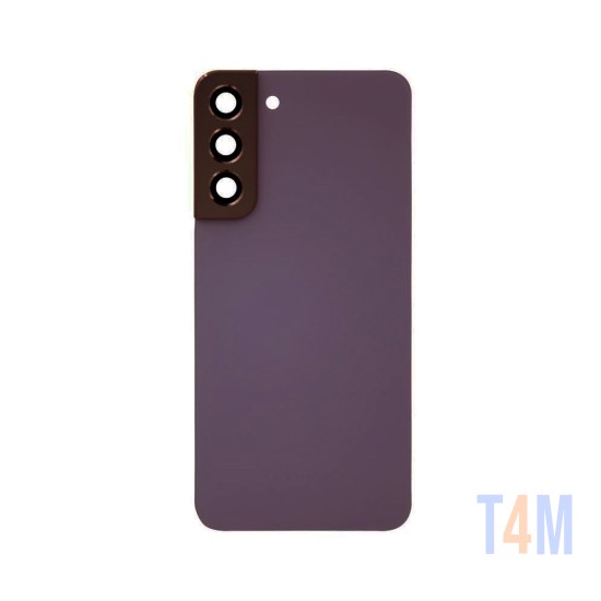 Back Cover with Camera Lens Samsung Galaxy S22 Plus/S906 Burgundy